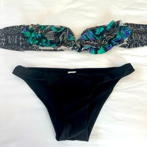 Zimmermann bandeau bikini, EUC, Zimmermann size 2
